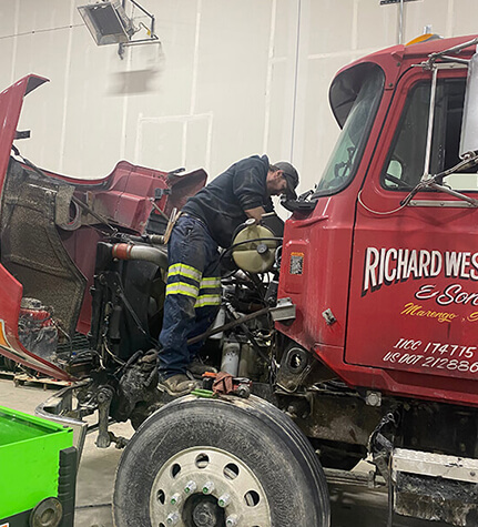 Diesel Truck Repair Photo